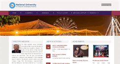 Desktop Screenshot of isb.nu.edu.pk